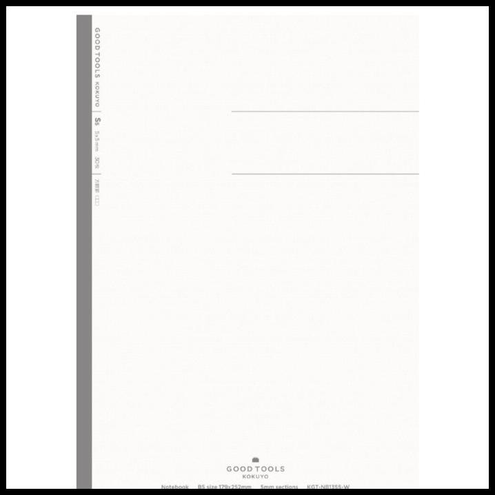

Kokuyo Notebook Good Tools B5 5Mm Grid