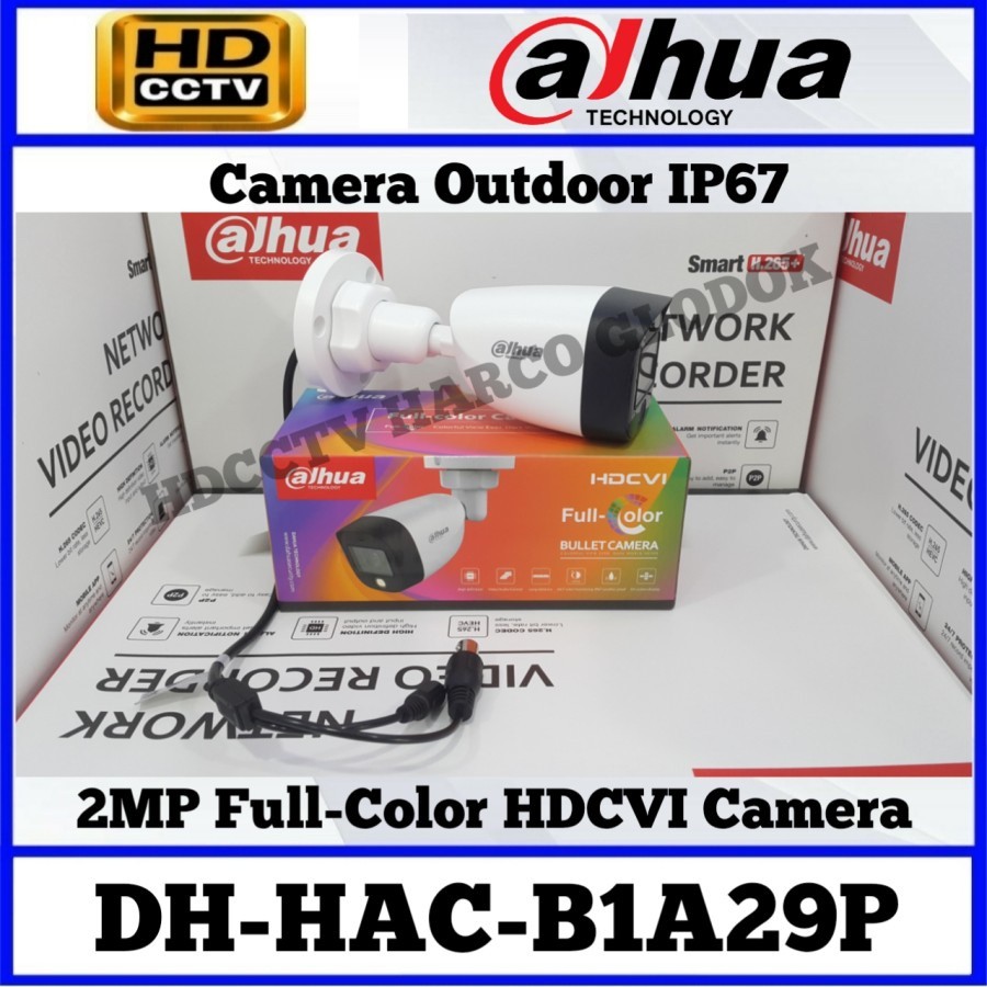 DAHUA FULL COLOR 2MP B1A29P CAMERA CCTV DAHUA FULL COLOR
