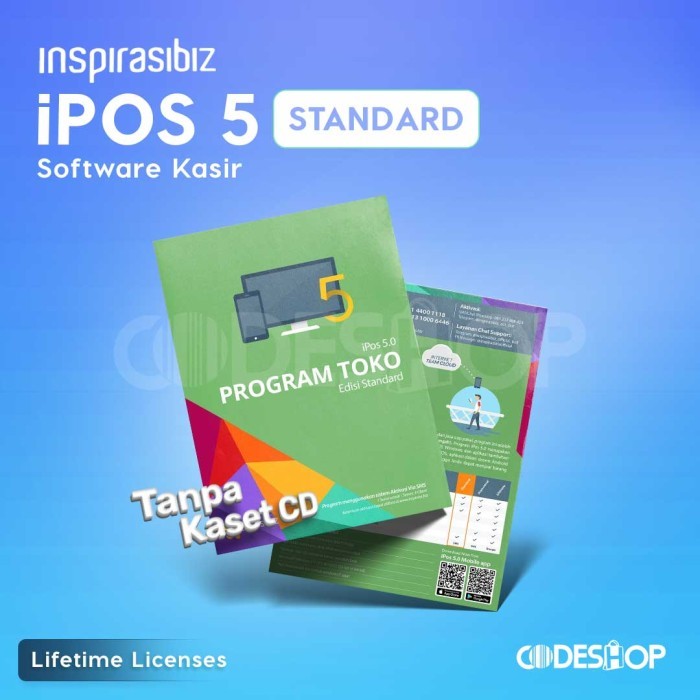 SOFTWARE PROGRAM TOKO KASIR IPOS 5 IPOS 5.0 STANDARD