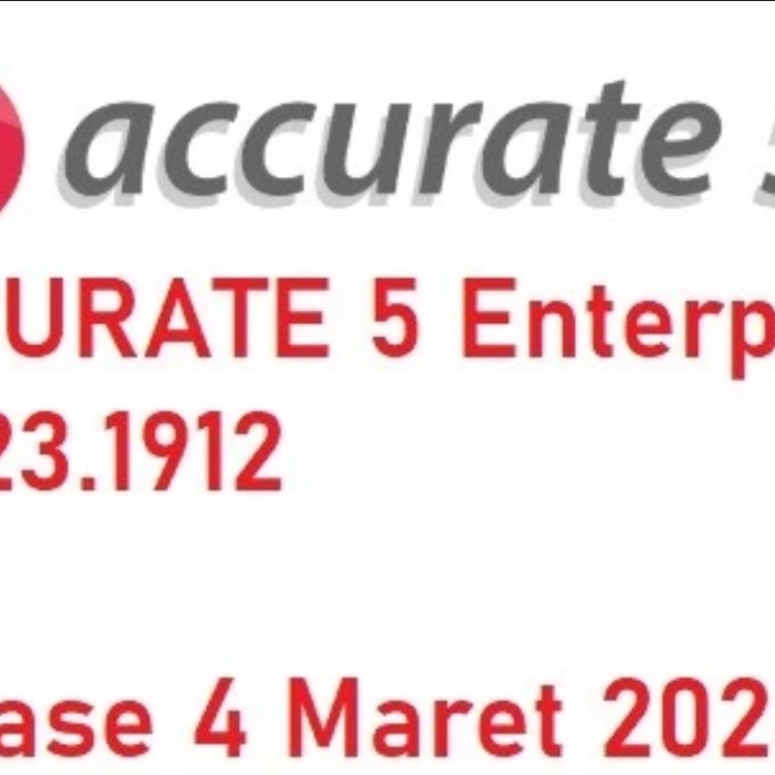 ACCURATE 5 5.0.23 build 1912