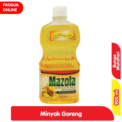 

Mazola Minyak Goreng Bunga Matahari Botol 900 ml