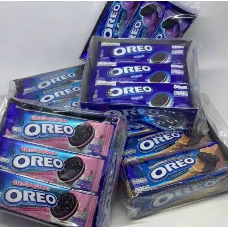 

Biskuit Oreo 1 Pack Isi 12 Pcs