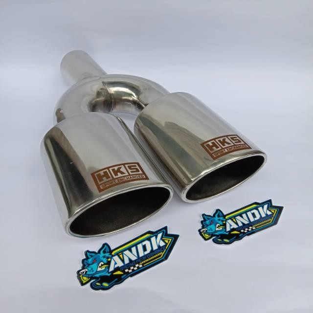 Knalpot Suos Hks Universal Mobil Bensin Dan Solar