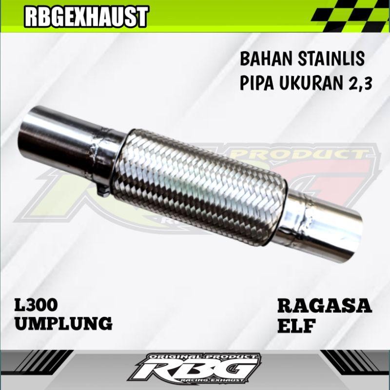Knalpot Fleksibel L300, Umplung, Elf, Ragasa