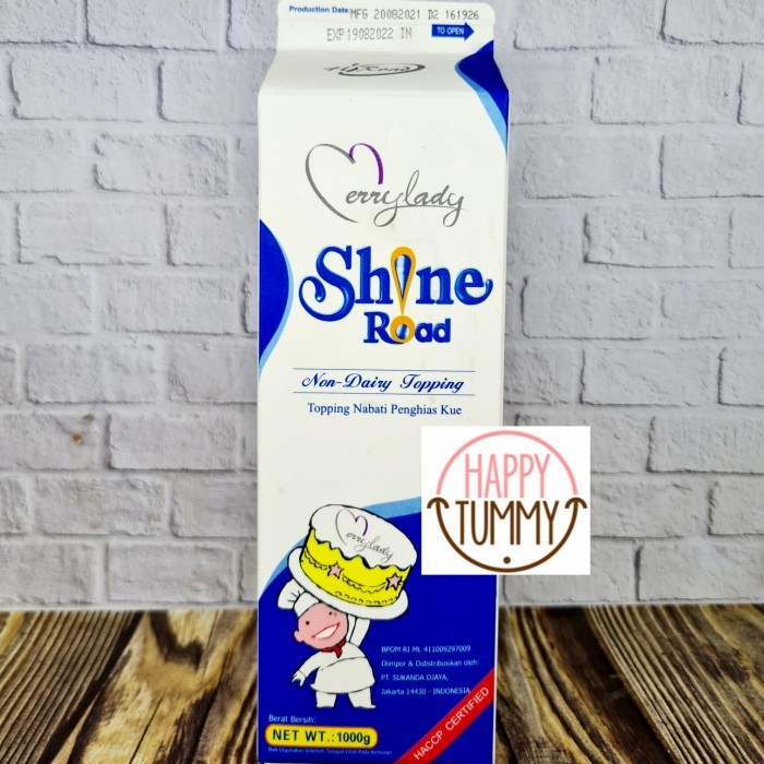 

HEMAT Shine road whipping cream whip shine road murah surabaya Kode 524
