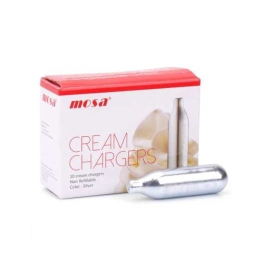

TERBATAS MOSA CREAM CHARGER / WHIP CREAM CHARGER MOSA Kode 965