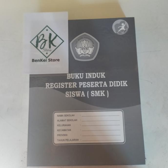 

BUKU INDUK REGISTER PESERTA DIDIK SISWA K13 SMK EDISI REVISI TERBARU