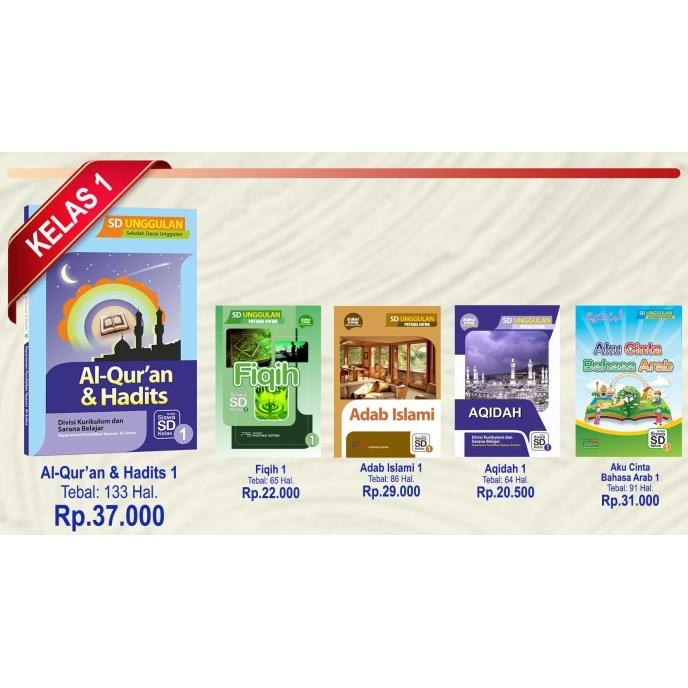 

Paket Buku SD Kelas 1