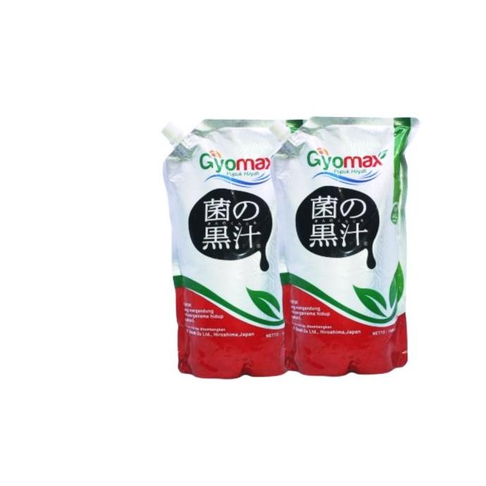 Gyomax 1Kg Pupuk Hayati Gyomax Kemasan 1 Liter Produk Original Pabrik