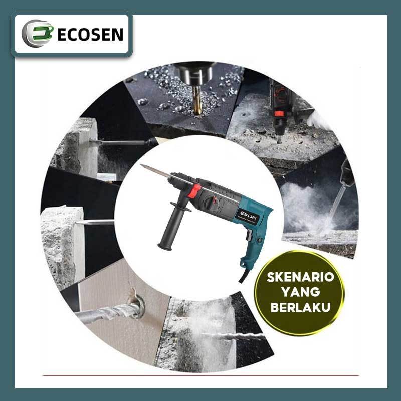 ECOSEN Hammer Drill Bor Roy Mesin Bobok Beton Jack Hammer Drill Mesin Bor Beton Bor Drill Beton