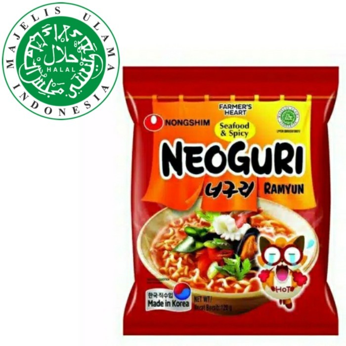 

Logo Halal Nonghim Neoguri Ramyun Neo Guri E Intan Picy Orea