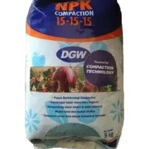 Npk Dgw Compaction 5Kg Pupuk Npk Dgw Compaction 15-15-15 Kemasan 5Kg