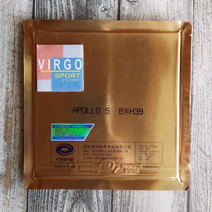 Yinhe Apollo 5 karet rubber bat bet pingpong yinhe apollo V