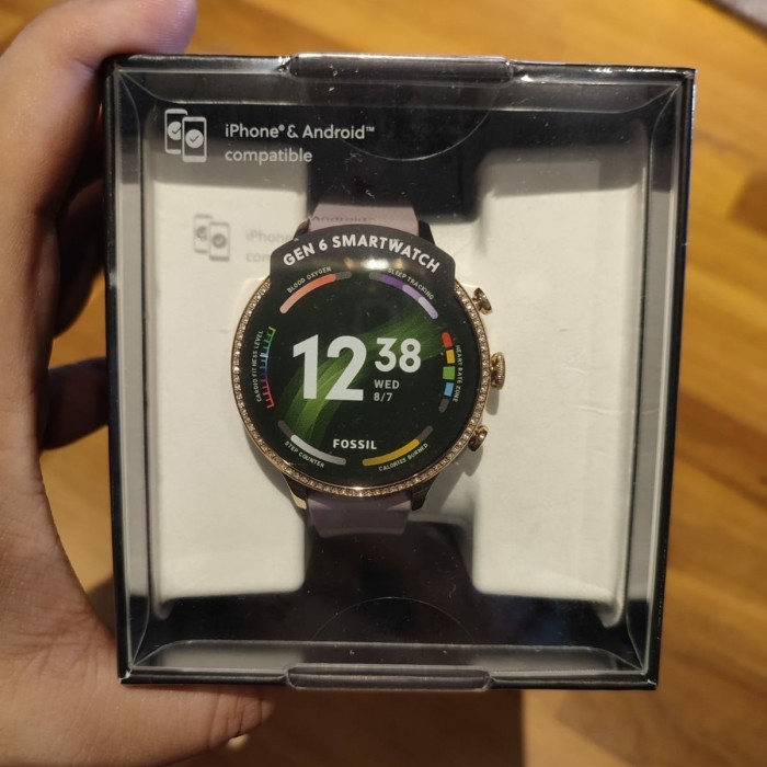 Fossil Gen 6 Smartwatch Ftw6080 Stok Terbatas