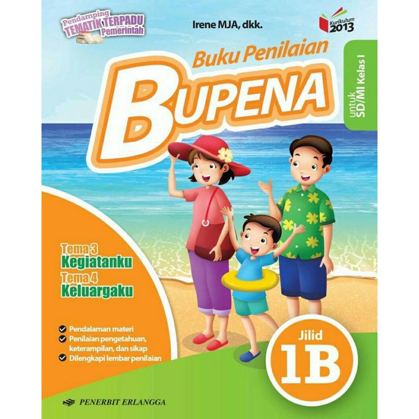 

Bupena 1B untuk SD kls 1 tema 3&4