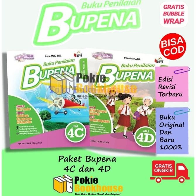 

BEST SELLER PAKET BUPENA 4C & 4D K13N ERLANGGA