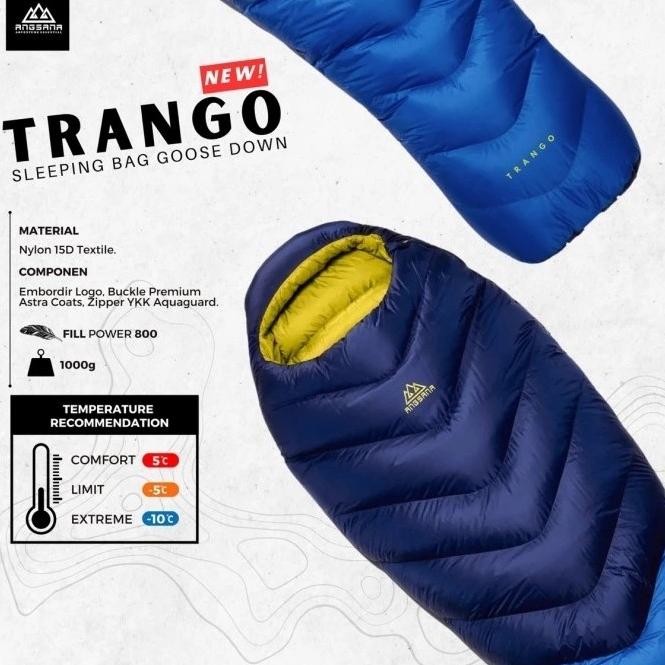 Sleeping Bag Goose Down 100% Angsana Trango series