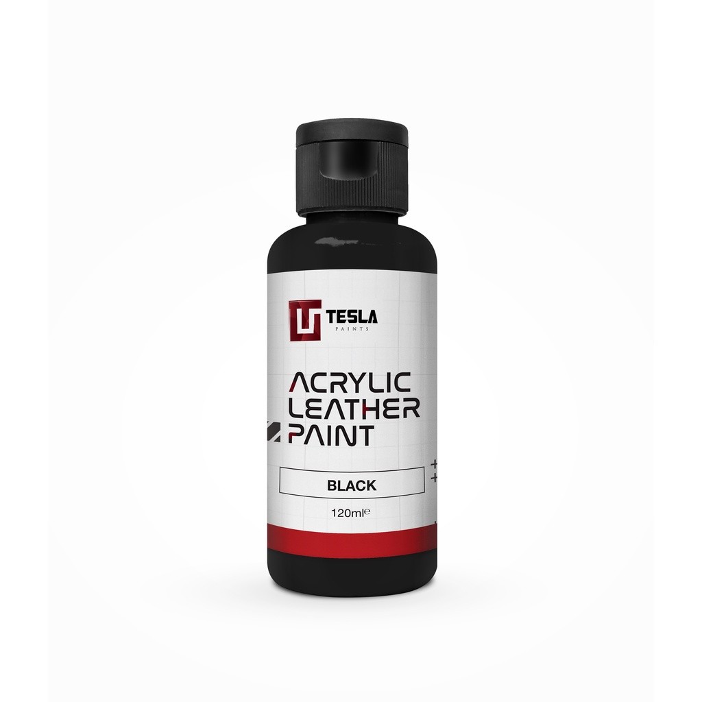 

ACRYLIC LEATHER PAINT - 120ML - BLACK