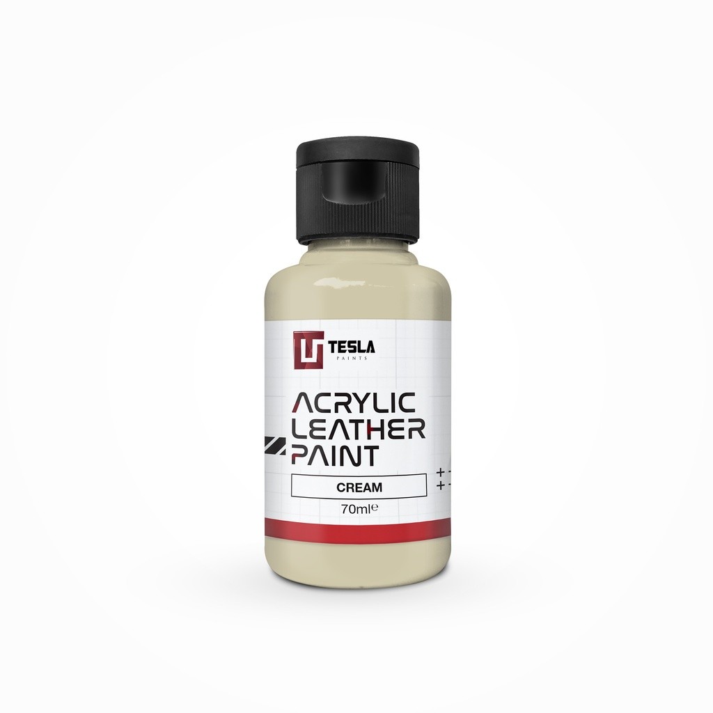 

ACRYLIC LEATHER PAINT - 70ML - CREAM