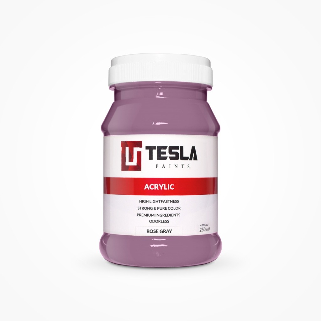 

TESLA PAINTS - 250ML - ROSE GRAY