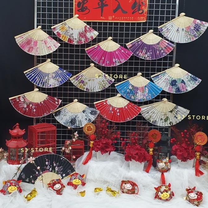 

Sale! Hiasan imlek kipas aksesoris