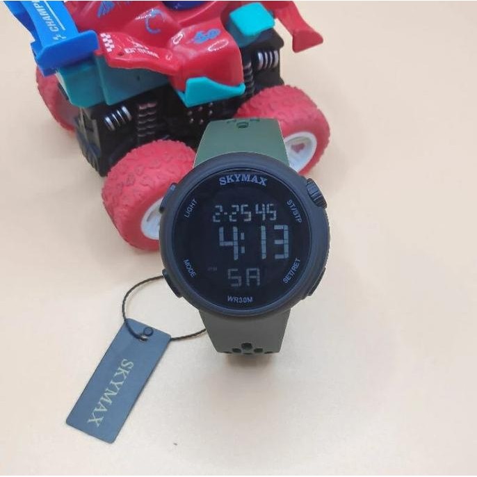 

JAM TANGAN PRIA ORIGINAL SKYMAX 3310 DIGITAL STRAP RUBBER FREE BOX FREE BATERAI CADANGAN ANTI AIR BUAT BERENANG SIAP KIRIM