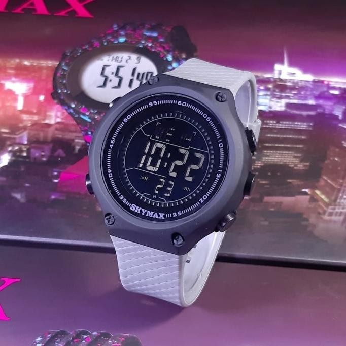 

JAM TANGAN PRIA & WANITA ORIGINAL 1810G WATER RESIST 100% SKYMAX SIAP KIRIM