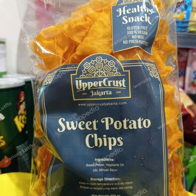 

BIG SALE UPPER CRUST SWEET POTATO CHIPS 250GR !!!!!