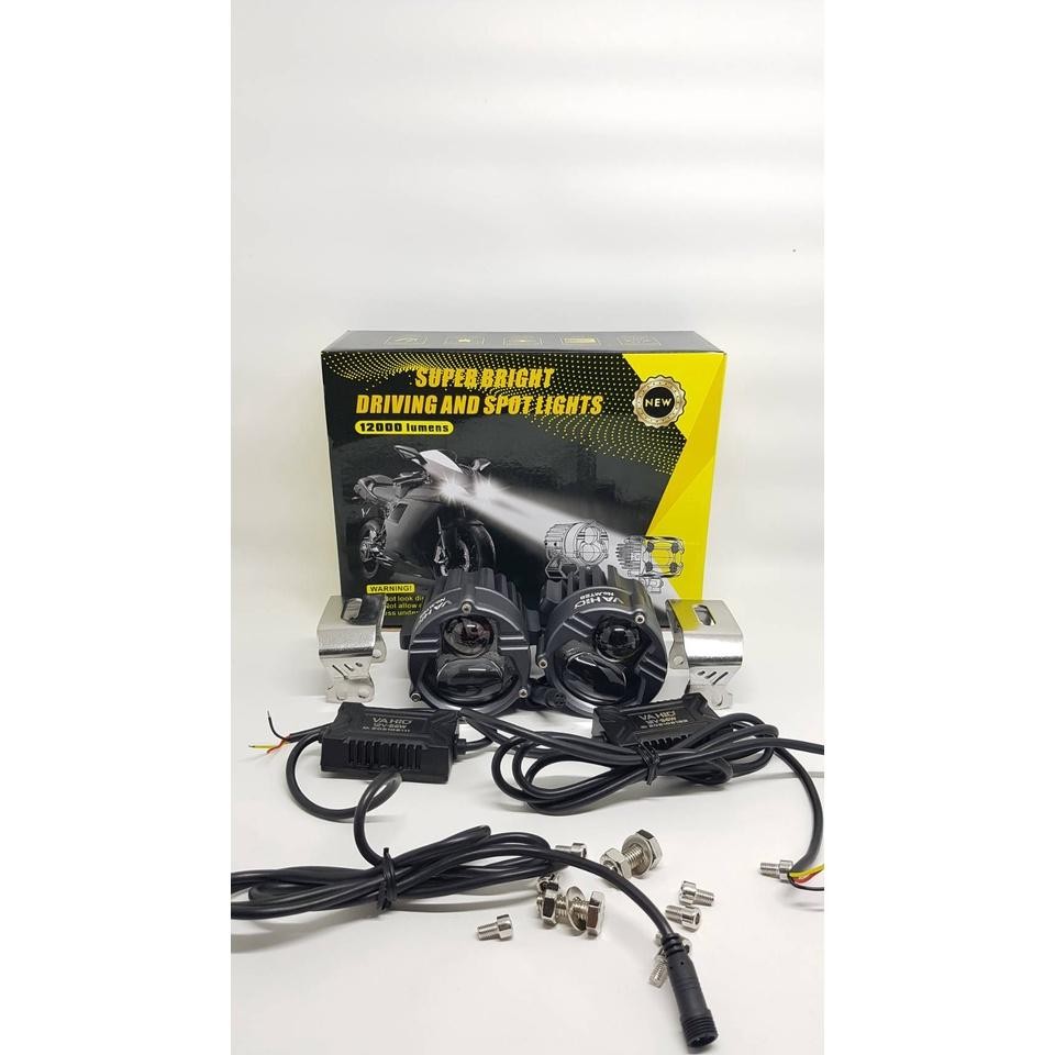 Mt 28 Vahid Lampu Projie Led Cree Foglamp Tembak Sorot Mt28 Original Laser Sepasang