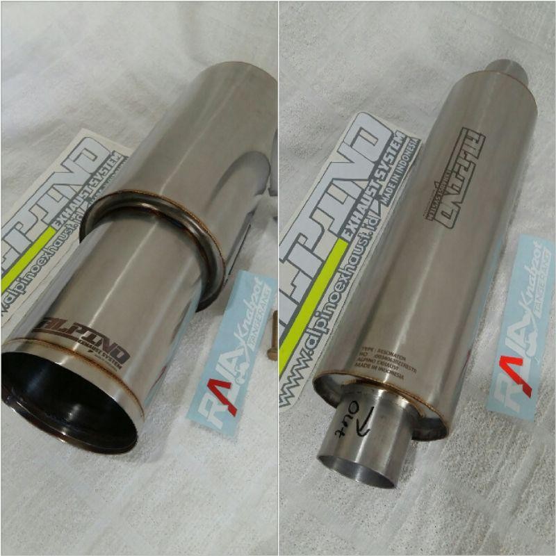 Muffler Alpino F02 V2 + Resonator Alpino Manual
