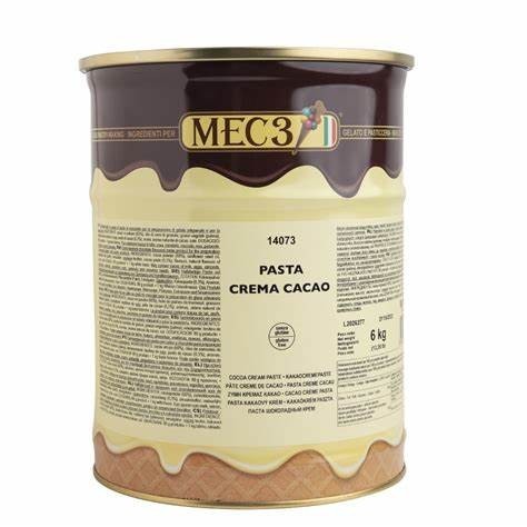 

MEC3 CREMA CACAO -Cocoa Cream Concentrate Paste - SUGAR FREE