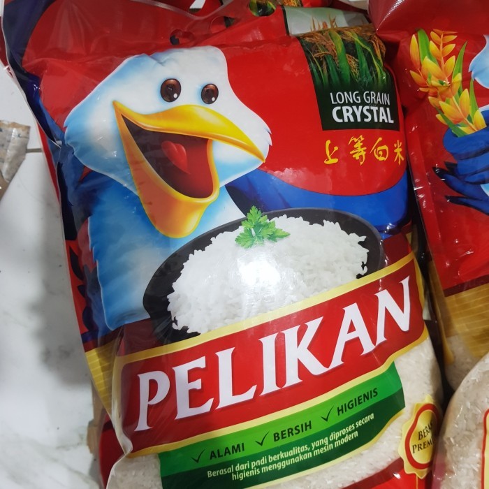 

beras premium pelikan 5kg