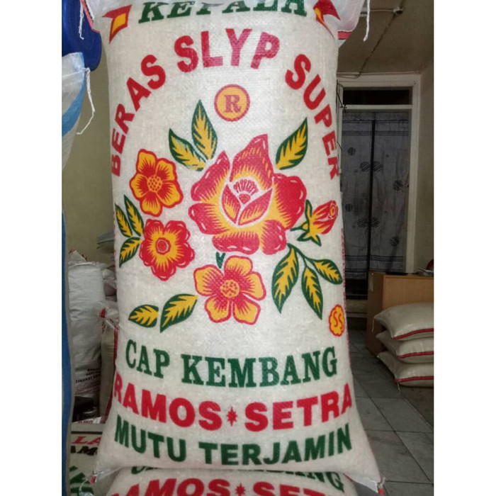 

Beras Pulen Setra Ramos cap Kembang