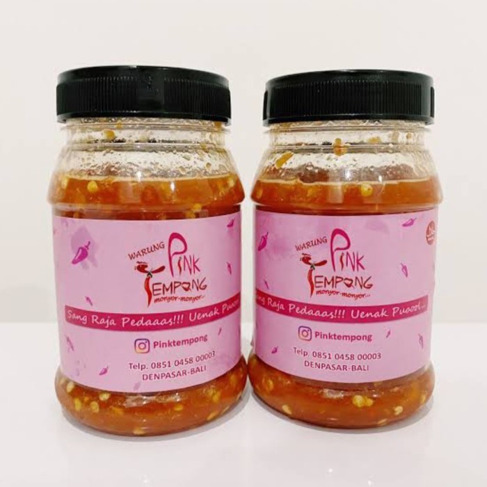 

sambal tempong pink fresh