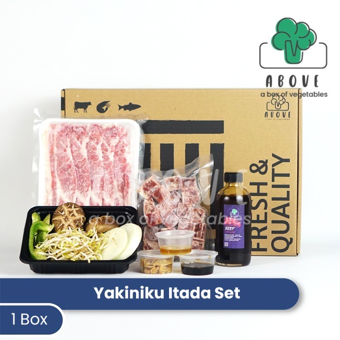 

Yakiniku Itada Package (2-3 orang) - Box Set ABOVE