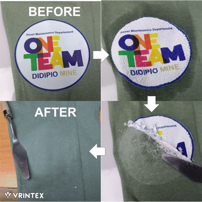 

Remover DTF Vrintex Pembersih Penghapus Sablon Polyflex Sticker Bersih Tanpa Bekas