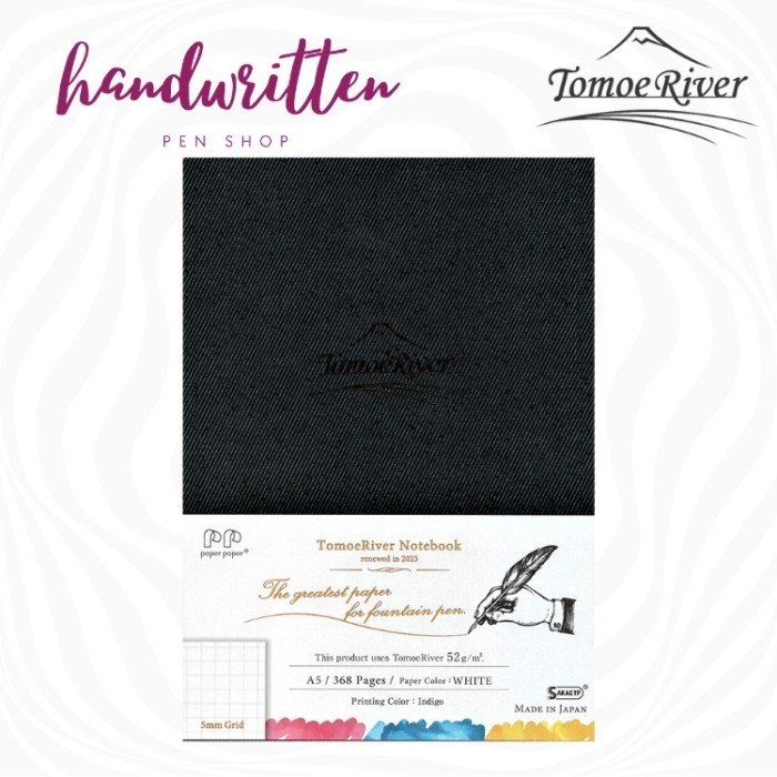 

TOMOE RIVER Fountain Pen Notebook Journal Hardcover A5