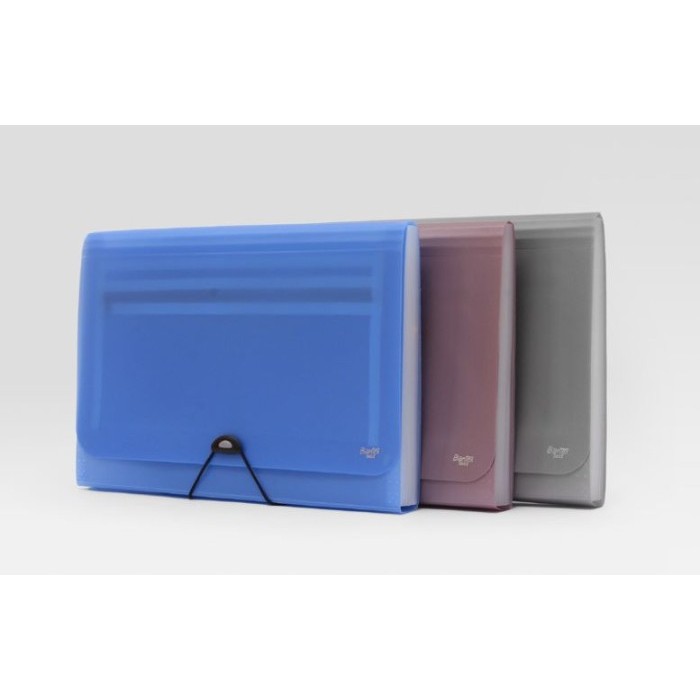

Bantex Expanding File Folio/F4 with Zipper Pocket - 3602
