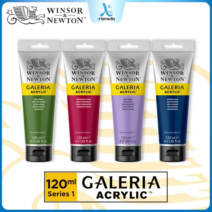 

Cat Akrilik Winsor & Newton Galeria Acrylic Paint Color 120ml - 01