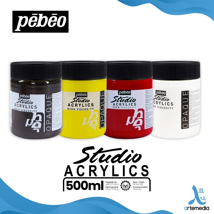 

Cat Akrilik Pebeo Studio Fine Acrylic 500ml Paint Color