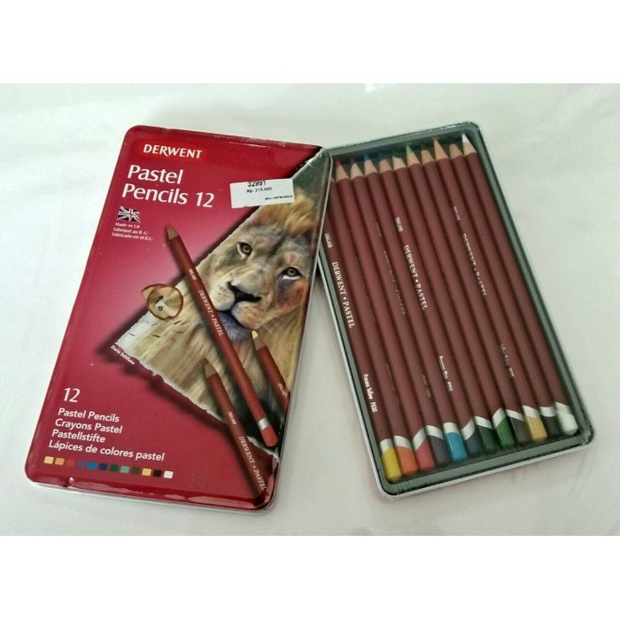 

Derwent Pastel Pencil Tin 12