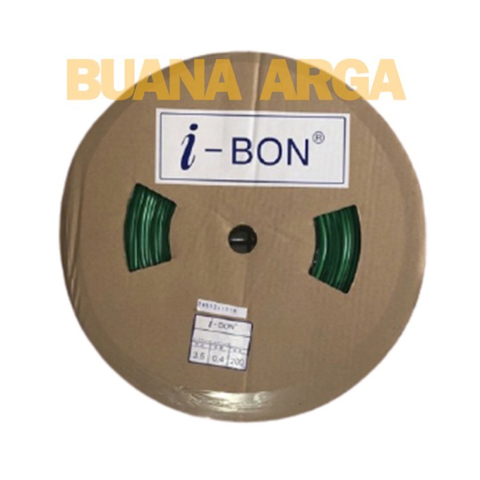

Marker Tube IBON 3.6 untuk Kabel 1.5mm warna Hijau / Kuning / Putih