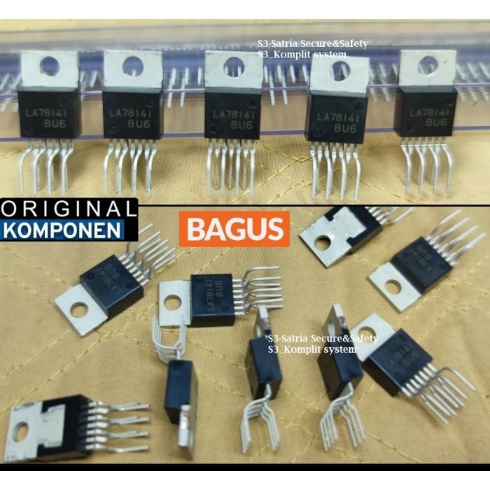 LA78141 bagus asli cakep Transistor LA 78141 ori