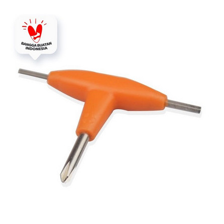 Obeng T Kecil Allen Key L 3In1 Segitiga Kunci Vape Vaping Vaporizer Murah