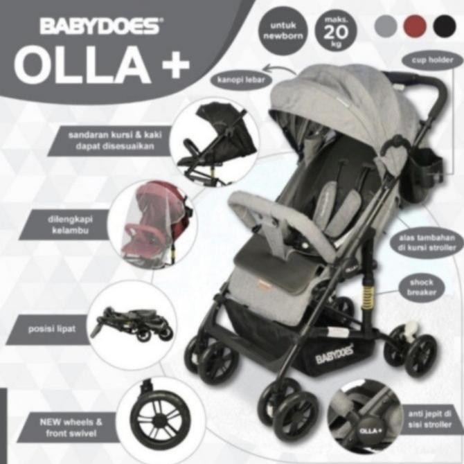 Stroller Baby Does BabyDoes Hola CH311 / Kereta Dorong Bayi