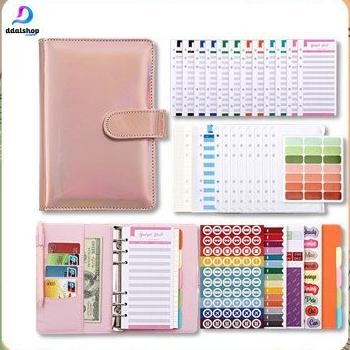 

Binder A6 Polos Glossy Notebook Buku Catatan Agenda Pu Leather Budget