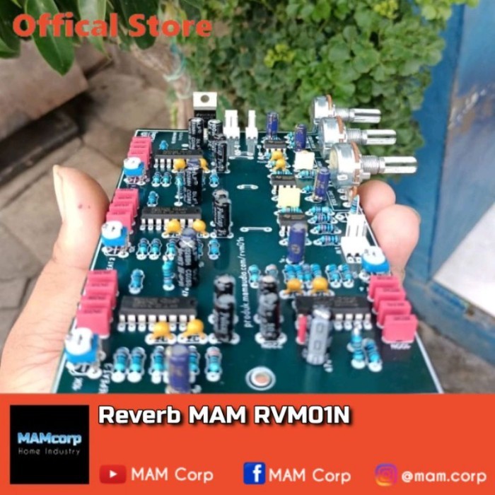 Terbaik Efek Vokal Reverb Rvm01N - Mam Audio