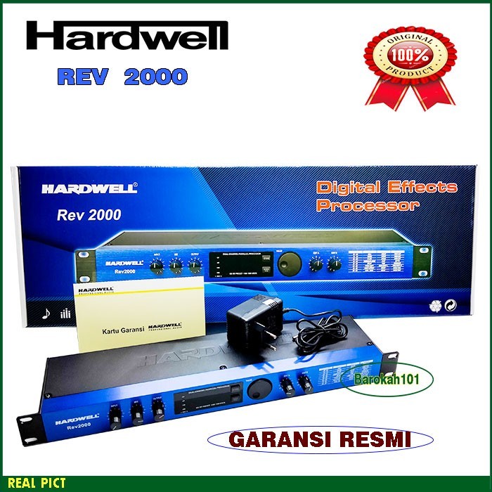 Efek Vokal Hardwell Rev 2000 Effect Vokal Original Hardwell