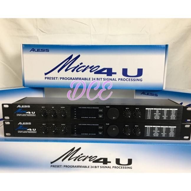 Ef Efek Vokal Alesis Micro4 U Alesis Micro 4 Effect Vocal Made In Usa