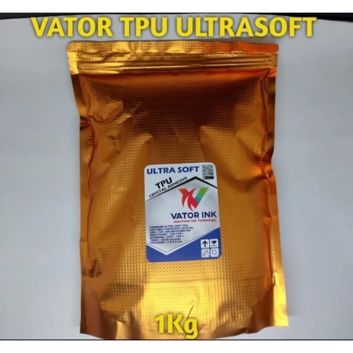 

TERBARU! Vator Hot Melt TPU Premium Crystal Adhesive 1000gr Strong Bond DTF